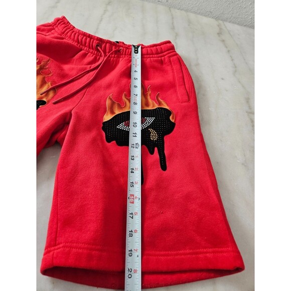 Roku Studio Women's Tear Sweatpants Joggers Red Size Medium - Picture 6 of 10